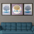 Ethereal Oasis Shadow Box Wall Decoration Piece - Set of 3