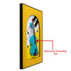 Elegant Violin Pop Art Shadow Box