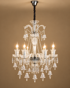 Celestia Grandeur Chandelier for Home & item for Home Decoration - White