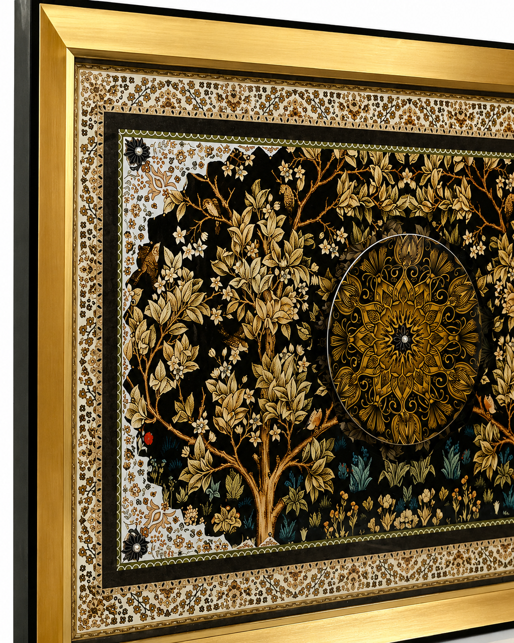 Elysian Bloom Shadow Box for Wall Decoration & Wall Art