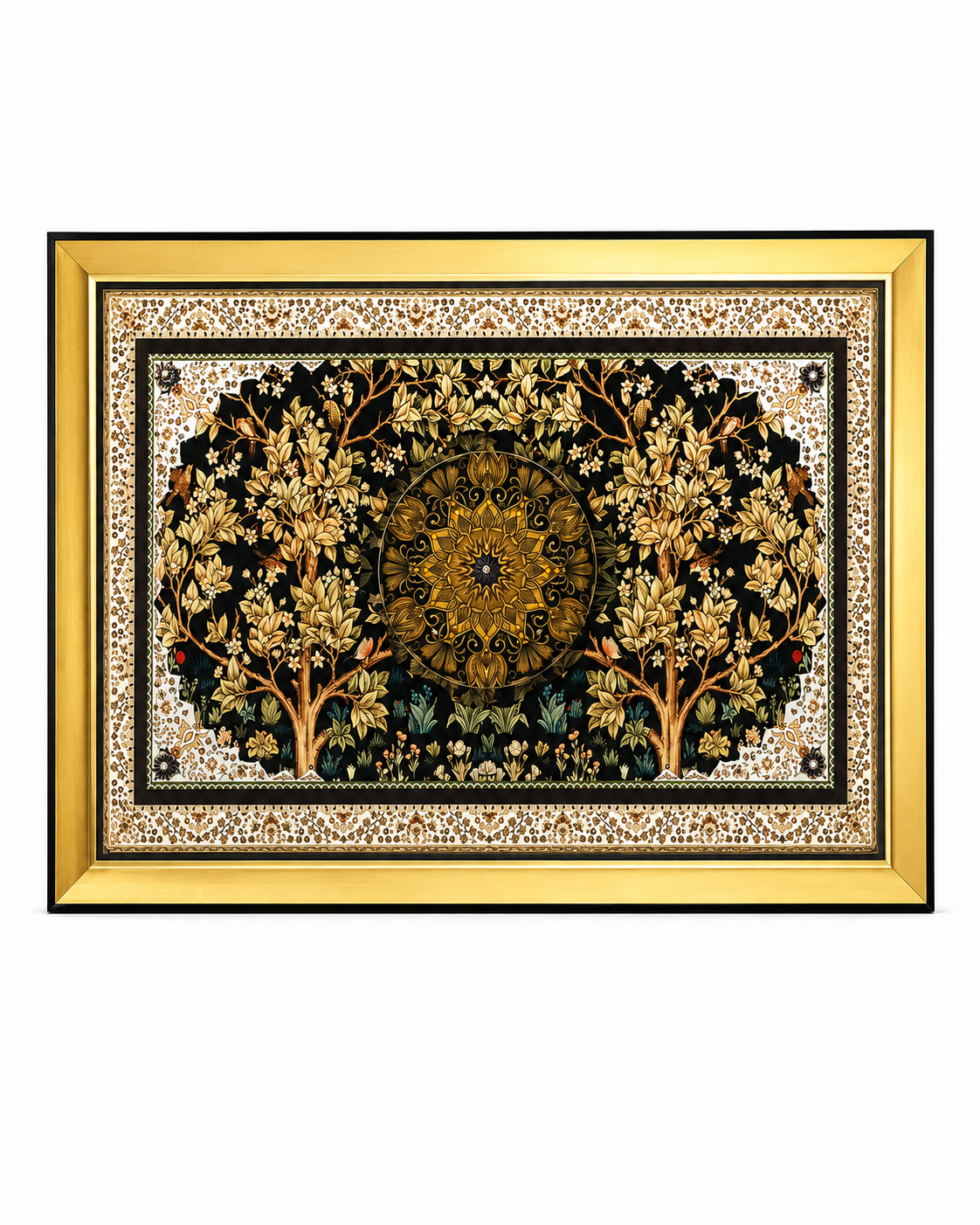 Elysian Bloom Shadow Box for Wall Decoration & Wall Art