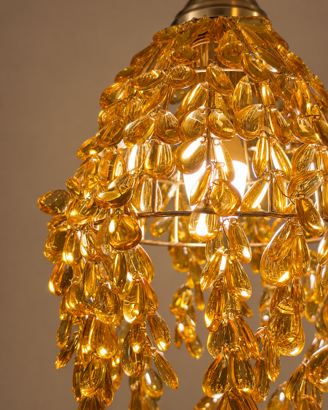 Fleurina Ceiling Light For Home & Item for Home Decoration - Amber
