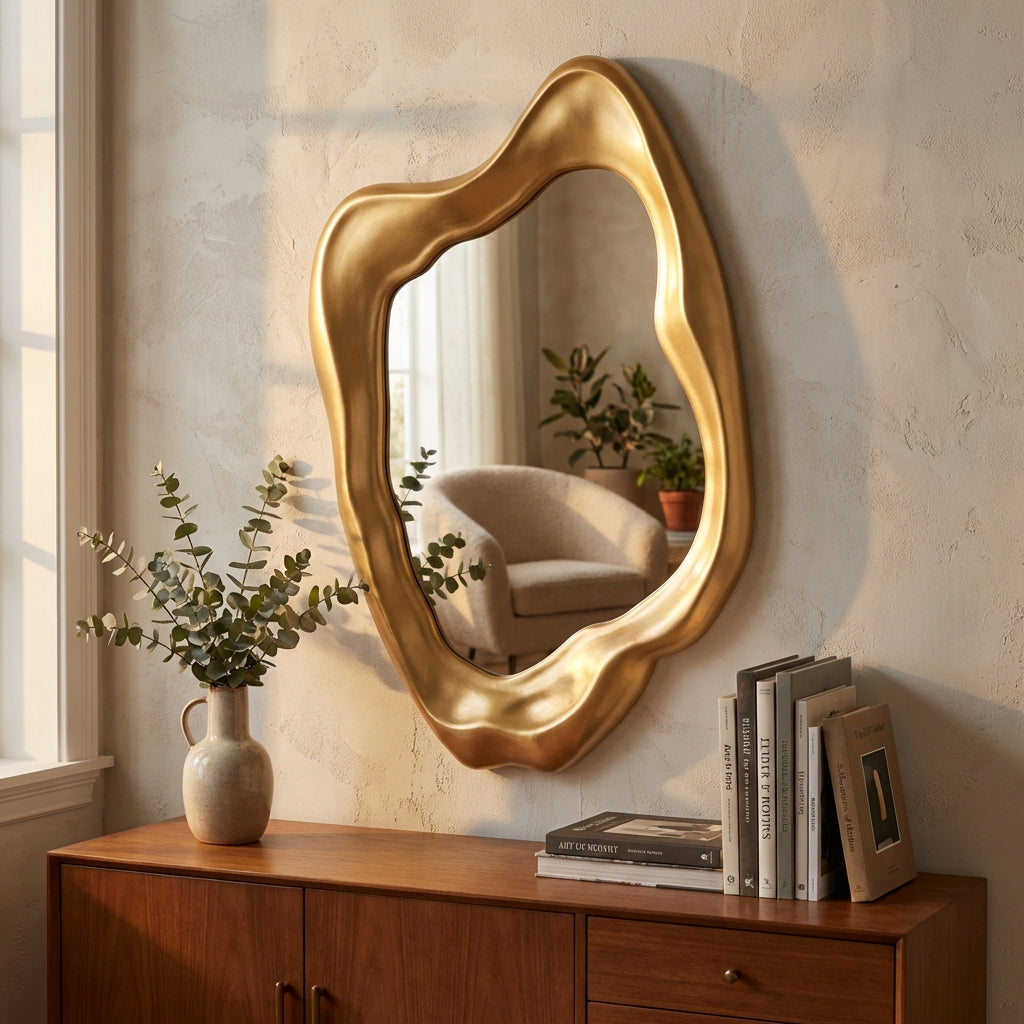 Aura Cloud Designer Wall Mirror For Home