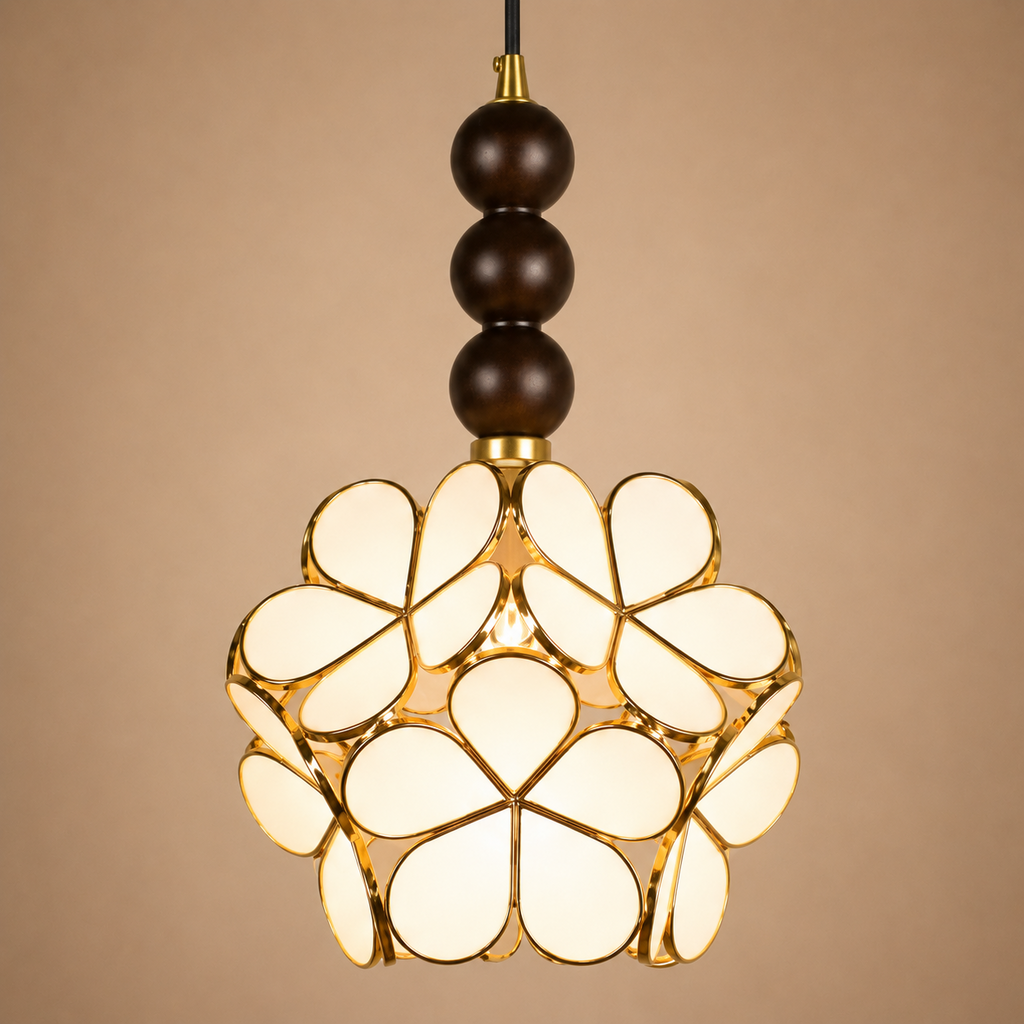 Botanica Orb Pendant Light For Living Room & Item  for Home Decoration - White