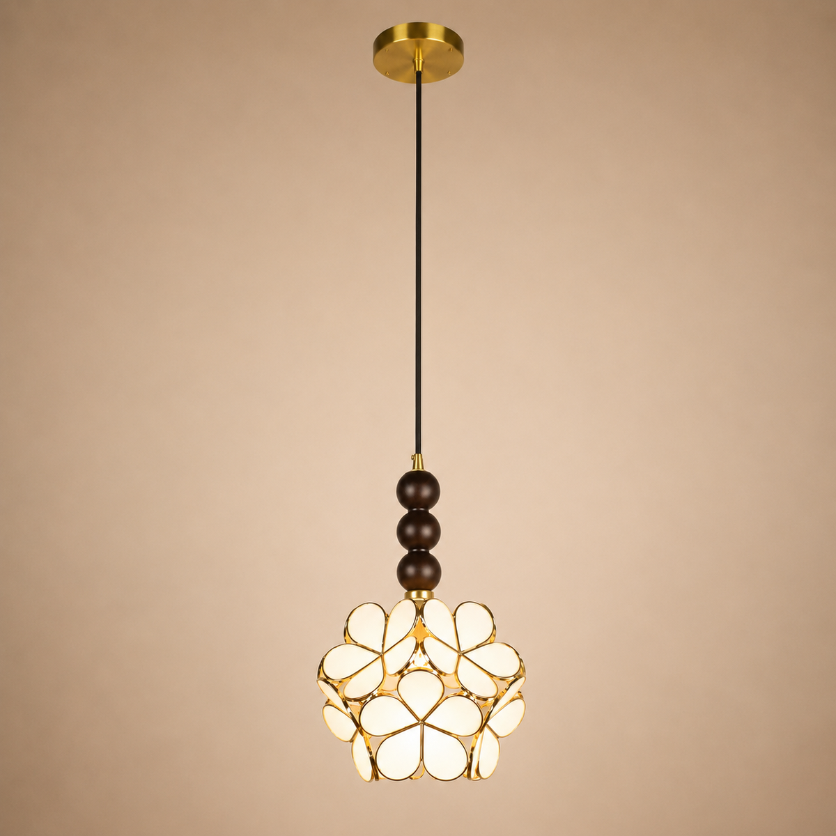 Botanica Orb Pendant Light For Living Room & Item  for Home Decoration - White