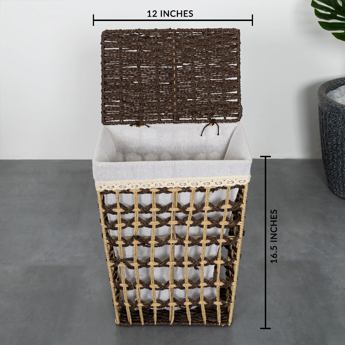 Fashion Fold Laundry Bin (SMALL)