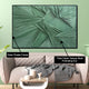 The Unseen Symphony Modern Wall Art - Green  ( 32 x 47 Inches )