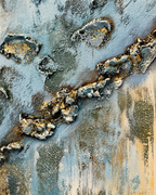 Distant Echoes Handmade Paintings for Home & Wall Decoration Item (With Outer Floater Frame) (47x35.5 Inches)