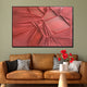 The Unseen Symphony Modern Wall Art - RED  ( 32 x 47 Inches )