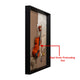 Musical Violin Pop Art Shadow Box