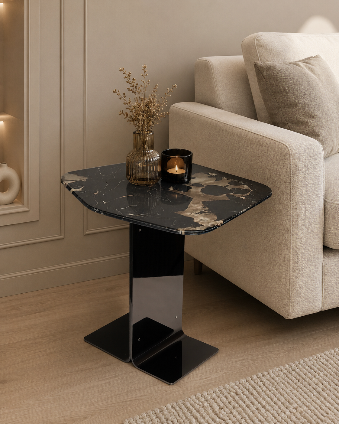 Shadowline Accent Table For Home & Home Decoration Item