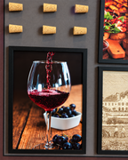 Vine & Dine Pop Art Shadow Box & Wall Decoration Items