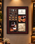 Vine & Dine Pop Art Shadow Box & Wall Decoration Items
