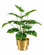Tropical Monstera Artificial Indoor Plant For Home ( 2.1 Feet ) (Natural Feel)
