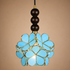 Botanica Orb Pendant Light For Living Room & Item  for Home Decoration - Blue