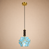 Botanica Orb Pendant Light For Living Room & Item  for Home Decoration - Blue