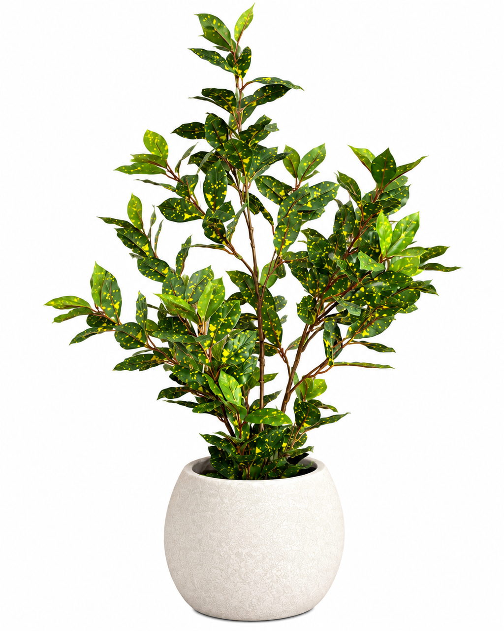 Dappled Daphne Artificial Indoor Plant For Home ( Natural feel )  ( 2.9 Feet )