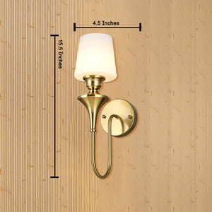 Elysian Curve Wall Lamps for Living Room - Signle Sconce