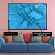 The Unseen Symphony Modern Wall Art - Blue ( 32 x 47 Inches )