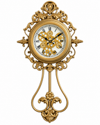 Majestic Era Luxury Designer Silent Movement Wall Clock With Moving Gear Mechanism