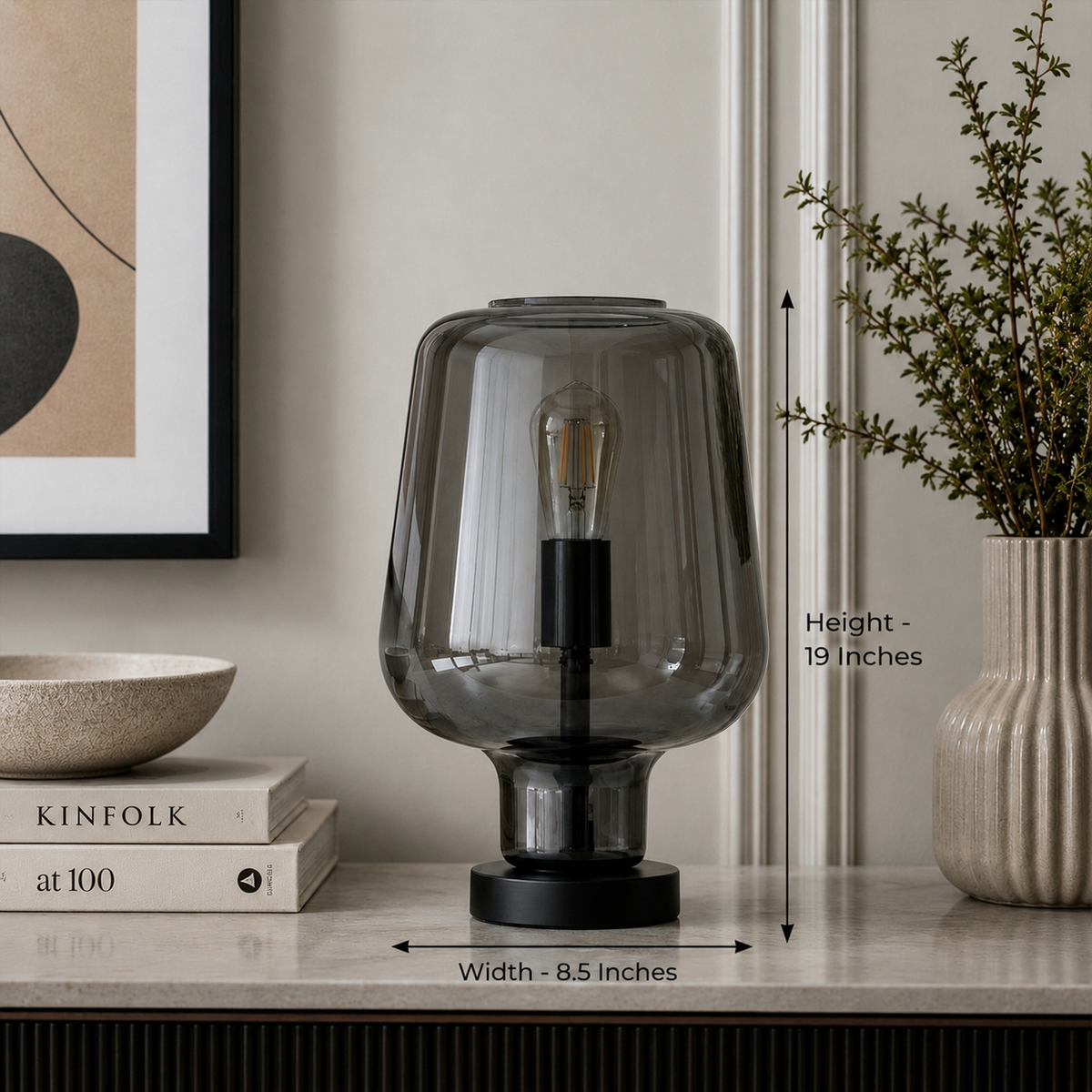 Lucent Vault Lamp Table lamp For Home and Item for Home Decoration (Italian Designer Collection)