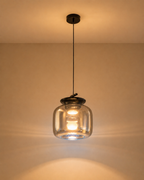 Lucia Glow Pendant Light For Living Room & Home Decoration item - Amber