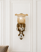 Sovereign Elegance Wall Light for Home & item for Home Decoration - Single Sconce