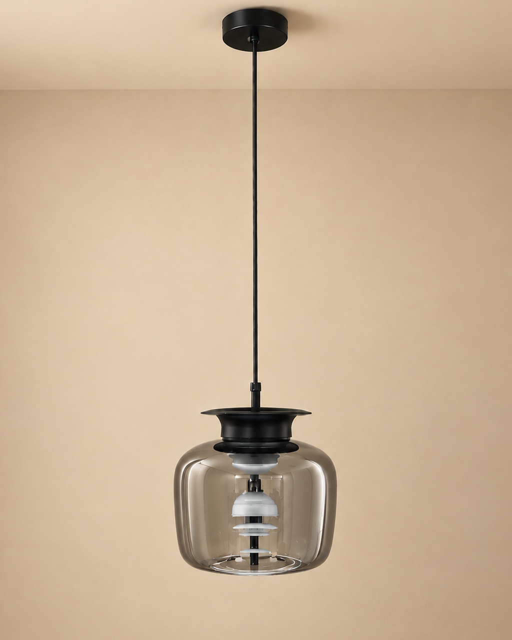 Lucia Glow Pendant Light For Living Room & Home Decoration item - Grey
