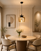 Lucia Glow Pendant Light For Living Room & Home Decoration item - Amber