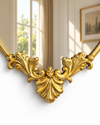 Crown Elegance Decorative Wall Mirror For Home & Item for Home Decoration