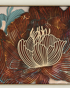 Endless Bloom Shadow Box for Wall Decoration & Wall Art