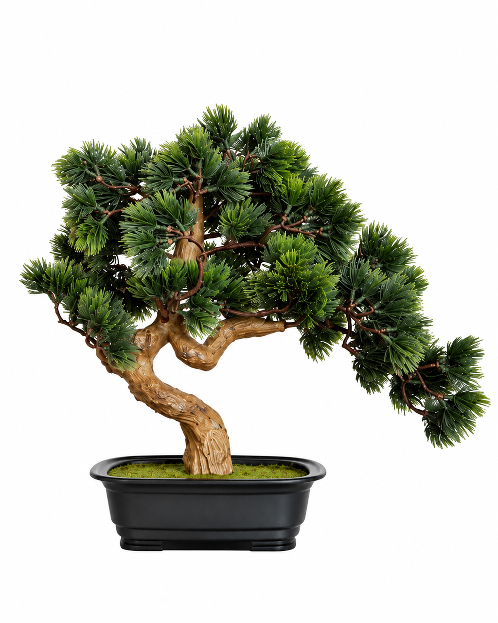Mini Pine Artificial Indoor Plant For Home ( Natural feel )  ( 1.5 Feet )