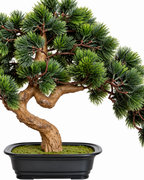 Mini Pine Artificial Indoor Plant For Home ( Natural feel )  ( 1.5 Feet )