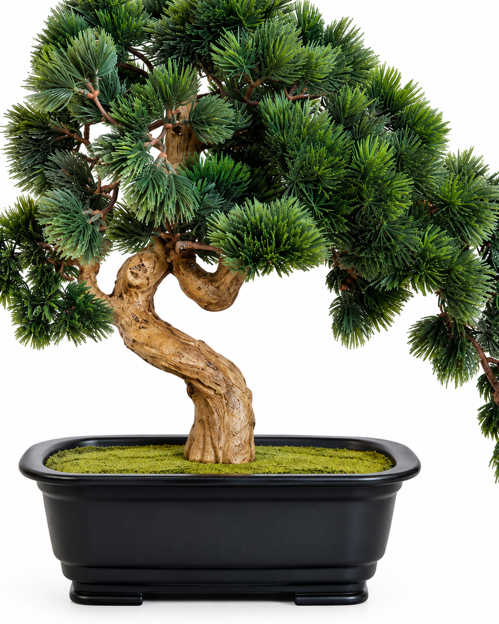 Mini Pine Artificial Indoor Plant For Home ( Natural feel )  ( 1.5 Feet )
