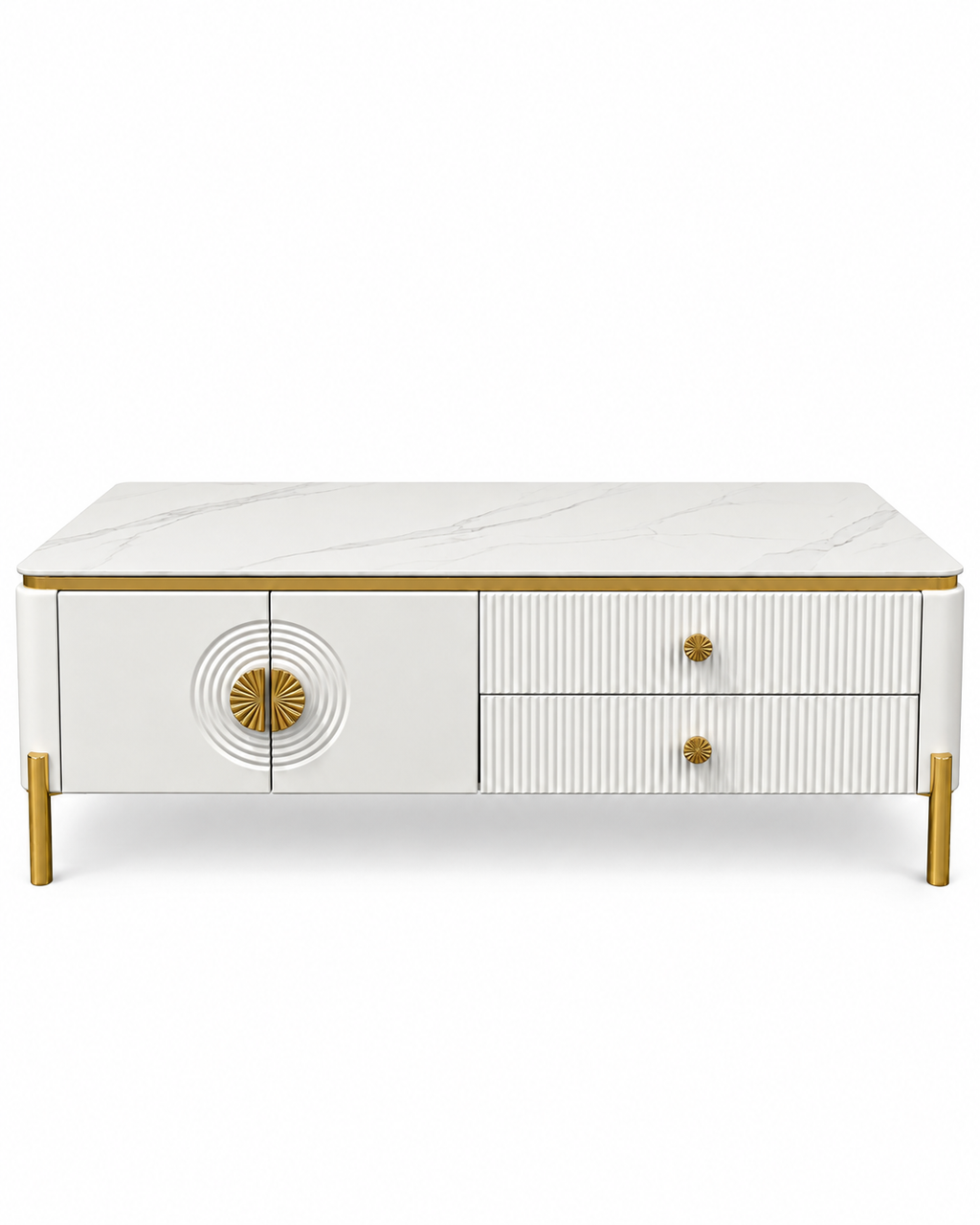 Elite Haven Wooden Coffee Table With Drawers for Home and Item for Home Decoration
