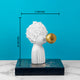 Orbital Odyssey  Resin Decorative showpiece - White