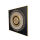 Golden Echoes Modern Wall Art (40 x 40 Inches)