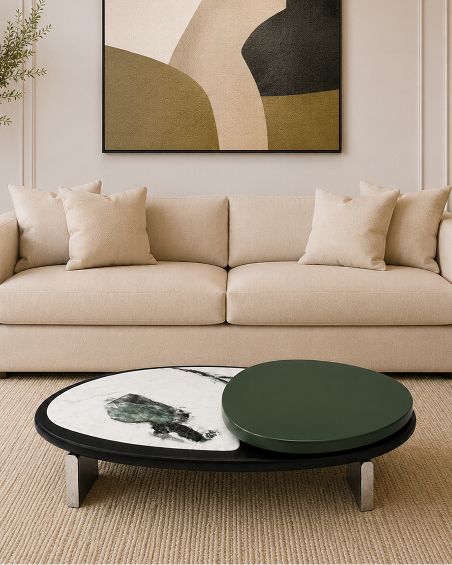 Emerald Harmony Coffee Table For Home and Item for Home Decoration Item