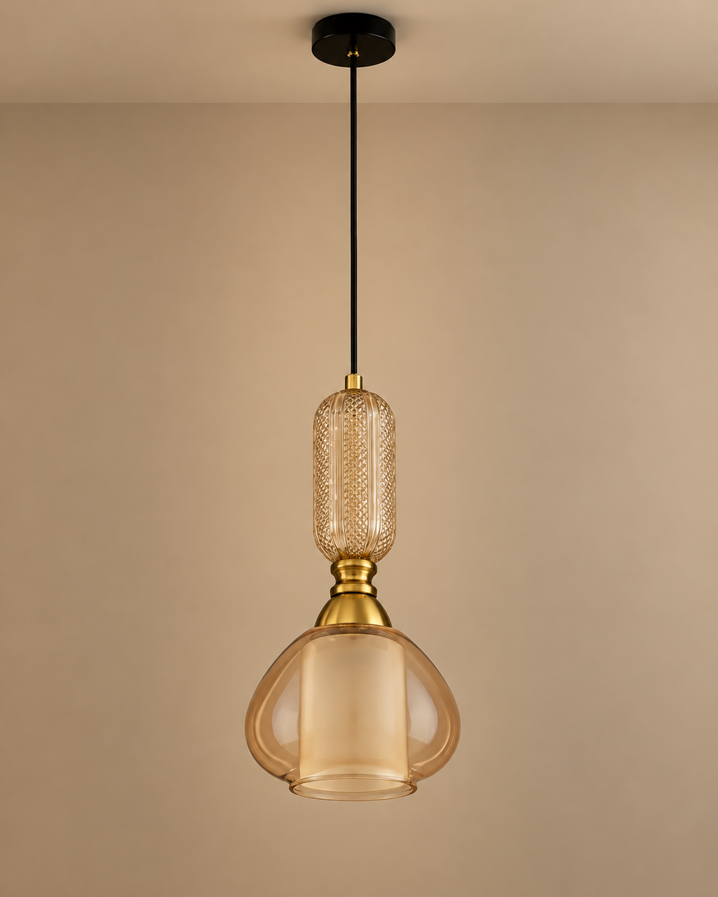 Evoria Luxe Pendant Light For Living Room & Item for Home Decoration - Single pendant