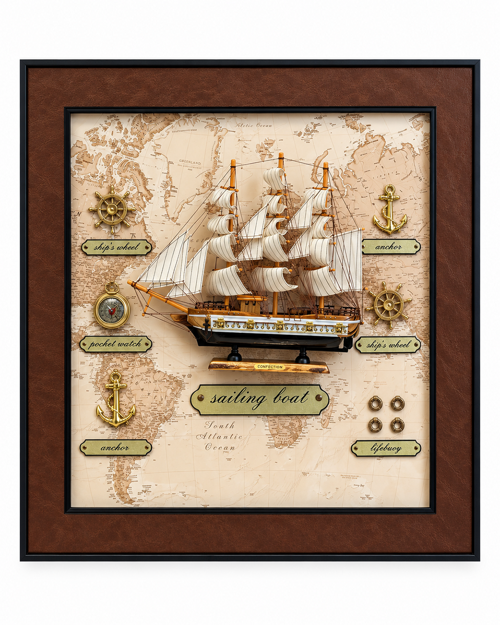 Sailor’s Journey Shadow Box and Wall decoration item