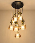 The Seranova Pendent light for Home & Item for Home Decoration ( Amber )