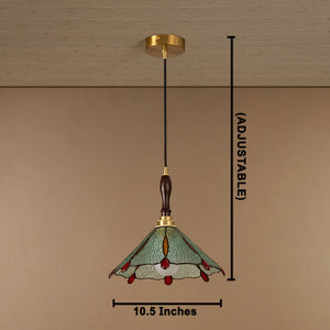 Crimson Petal Pendant Light For Home