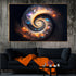 Cosmic Surge Scene Canvas Print