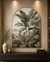 Banana Trees & Palms Embossed Wall Painting for Home & Item for Wall Decoration ( 35.5 x 23.5 Inches )
