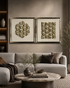 Elegant Matrix & Mystic Mandala Shadow Box Wall Decoration Piece - Set of 2