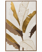 Tropical Rhythm Hand painting for Home & Wall Decoration Item (With Outer Floater Frame) (39.5 x 63 Inches)