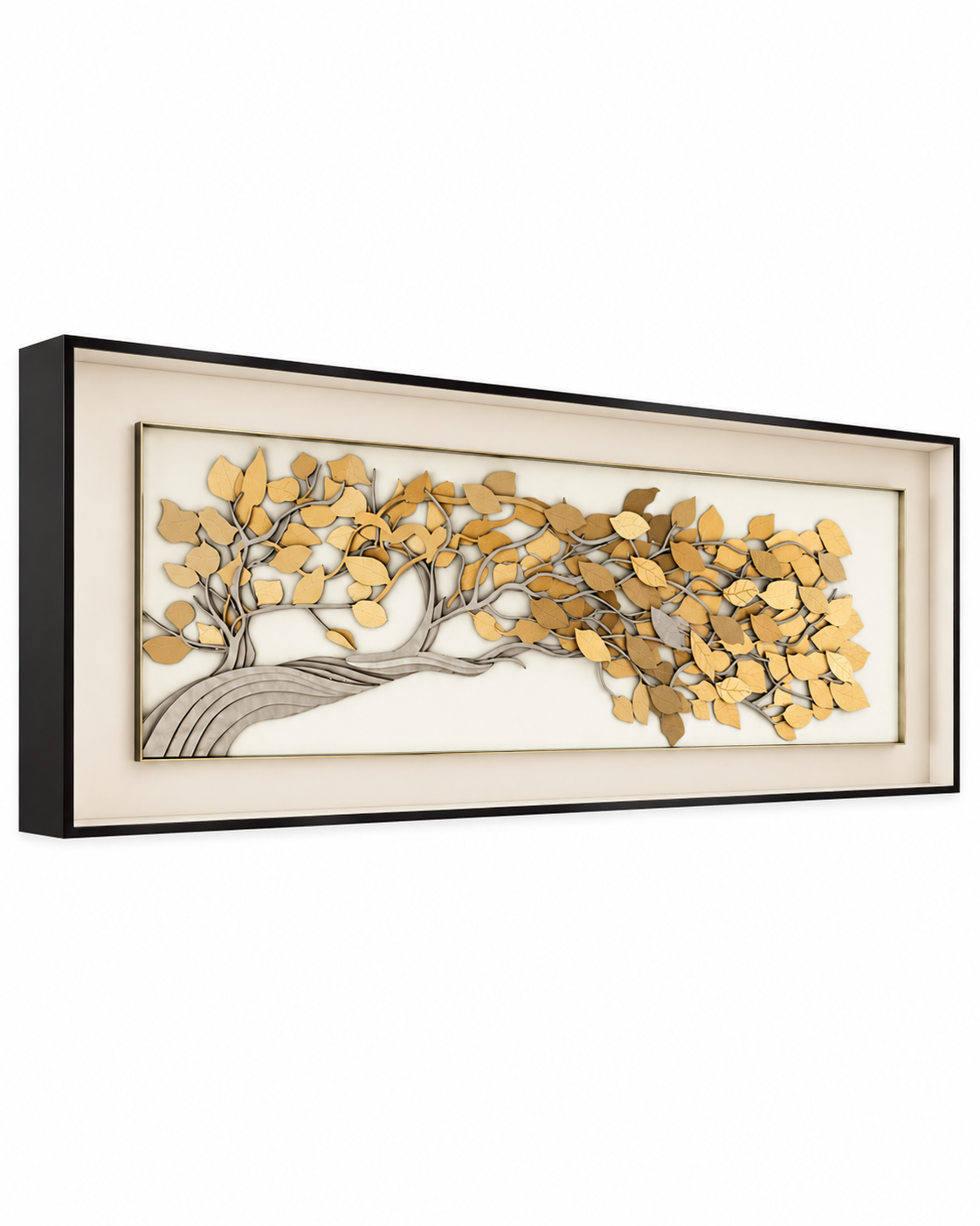 Whispering Leaves Wall Decor Shadow Box & Item for Home Decoration