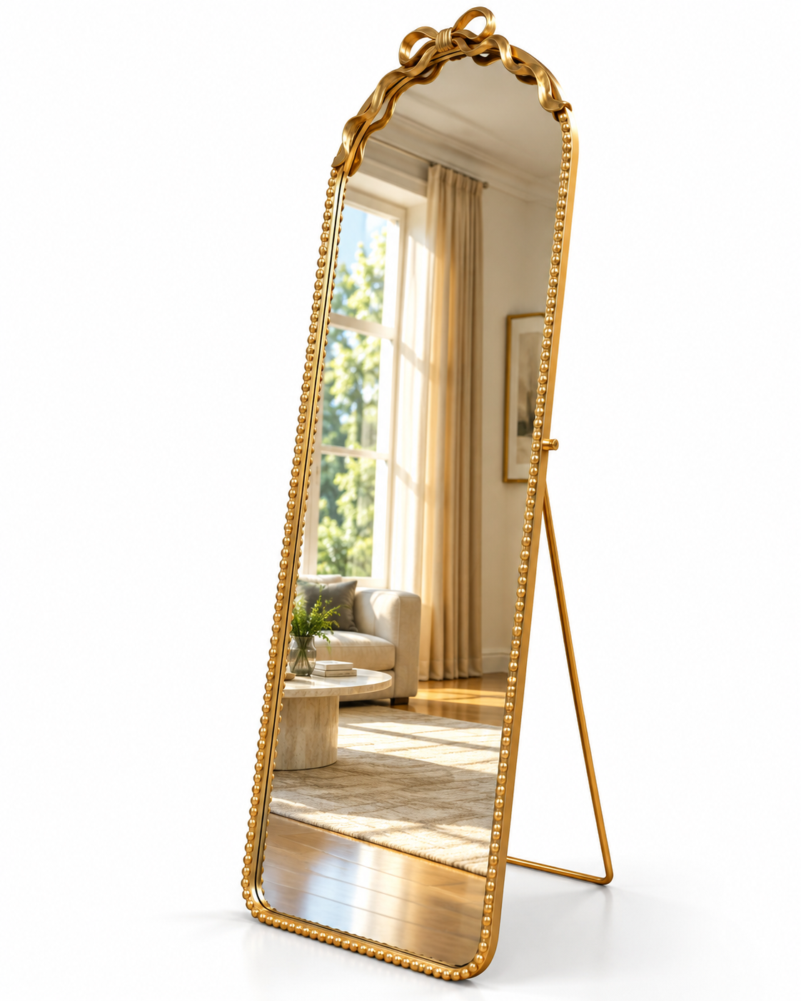 Regency Bow Designer Floor Mirror For Home & Home Decoration Item