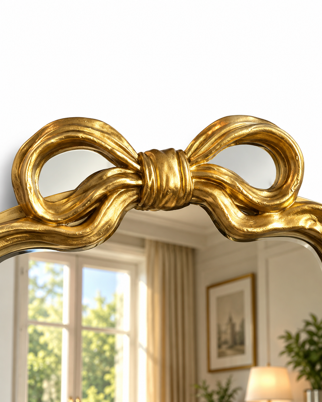 Regency Bow Designer Floor Mirror For Home & Home Decoration Item