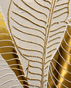 Tropical Rhythm Hand painting for Home & Wall Decoration Item (With Outer Floater Frame) (39.5 x 63 Inches)